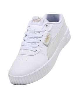 Zapatilla Mujer Puma Carina Blanca Beige