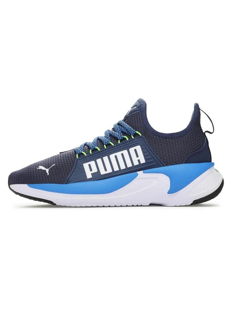 Zapatilla Niño Puma Softride Azul
