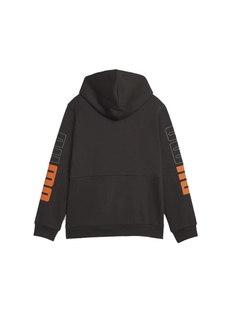 Sudadera Niñ@  Puma Power Negro