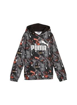 Sudadera Niñ@ Puma Ess+ Futureverse Negra