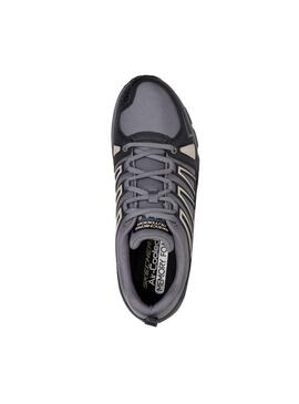 Zapatilla Hombre Skechers Escape Plan Gris Oscuro