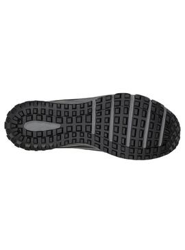 Zapatilla Hombre Skechers Escape Plan Gris Oscuro