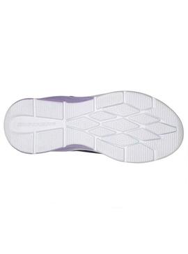 Zapatilla Niña Skechers Microspec Gris/Lila