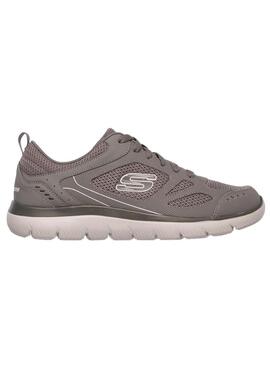 Zapatilla Hombre Skechers Summits South Rim Gris