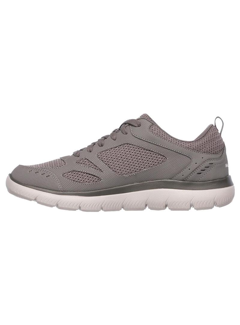 Zapatilla Hombre Skechers Summits South Rim Gris