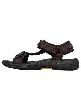 Sandalia Hombre Skechers Lomell Marrón