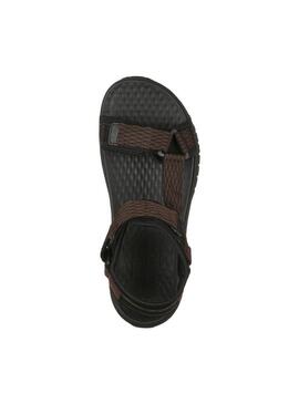 Sandalia Hombre Skechers Lomell Marrón