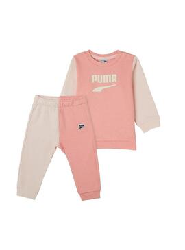 Conjunto Baby Puma Downtown Rosa