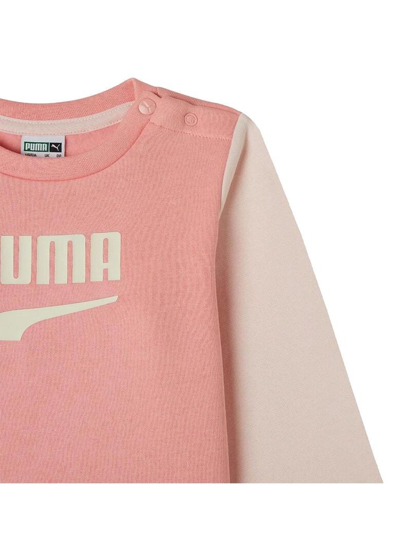 Conjunto Baby Puma Downtown Rosa