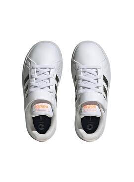 Zapatilla Niñ@ adidas Grand Court 2.0 Blanco/Camuf