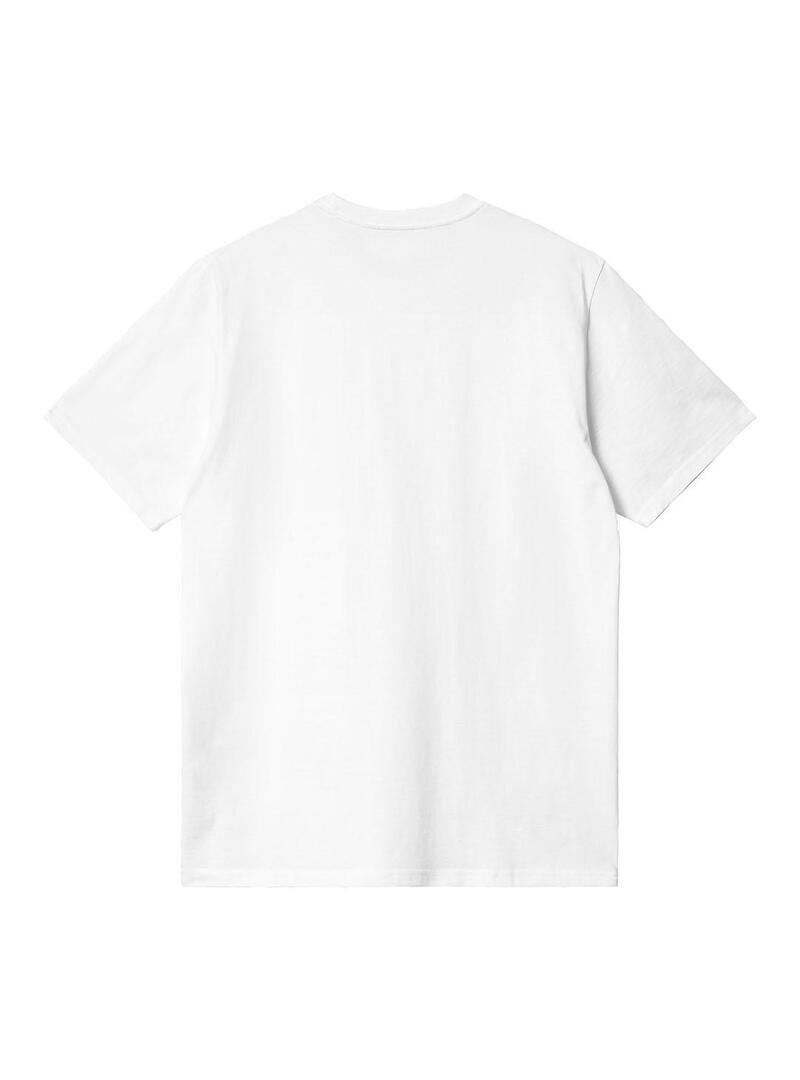 Camiseta Hombre Carhartt WIP Onyx Blanca