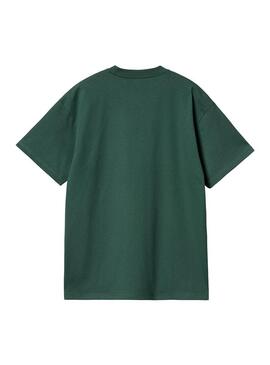 Camiseta Hombre Carhartt WIP Onyx Verde