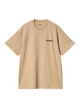 Camisetas Hombre Carhartt WIP Ink Bleed Marron