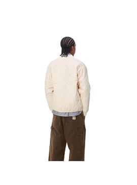 Cazadora Hombre Carhartt WIP Barrow Crema