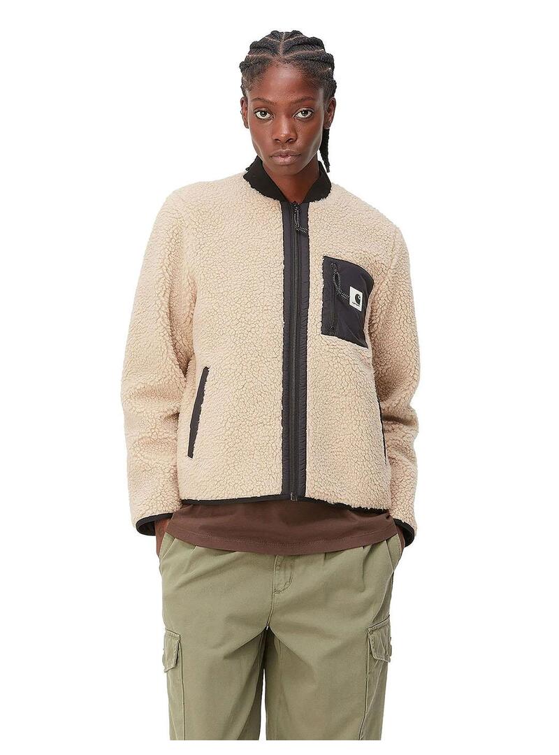 Cazadora Polar Mujer Carhartt WIP Jane Liner Beige