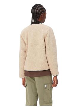 Cazadora Polar Mujer Carhartt WIP Jane Liner Beige