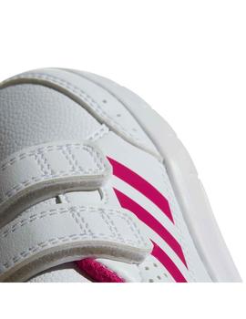 Zapatilla Adidas Altasport Bebe Blanca y Rosa