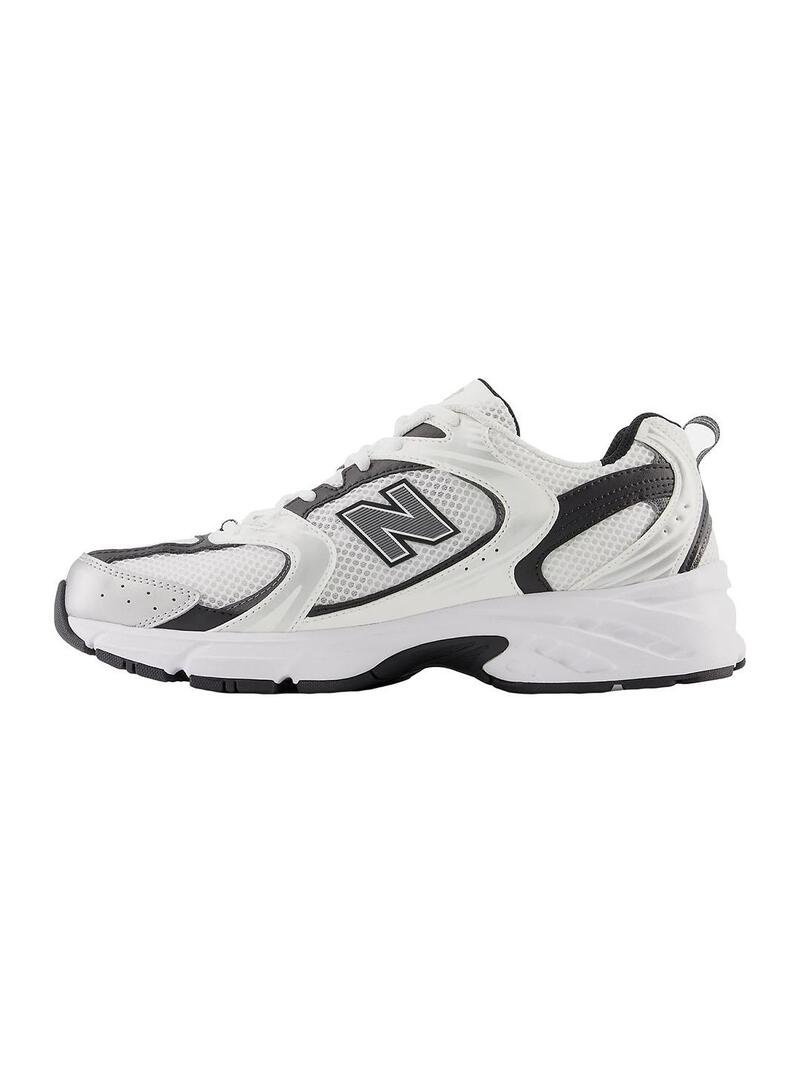 Zapatilla Unisex New Balance 530 Blanca Negra