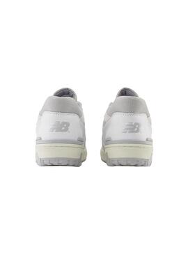 Zapatilla Unisex New Balance 550 Blanca Gris