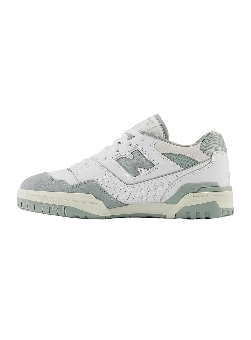 Zapatilla Hombre New Balance 550 Blanco Verde