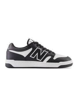 Zapatilla Unisex New Balance 480 Blanca Negra