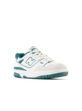 Zapatilla Niñ@ New Balance 550 Blanca Verde