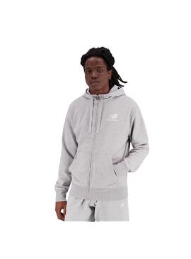 Sudadera Hombre New Balance Essentials Gris
