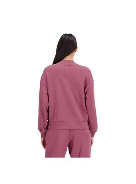 Sudadera Mujer New Balance Ess Granate