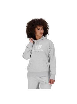 Sudadera Mujer New Balance Ess Gris