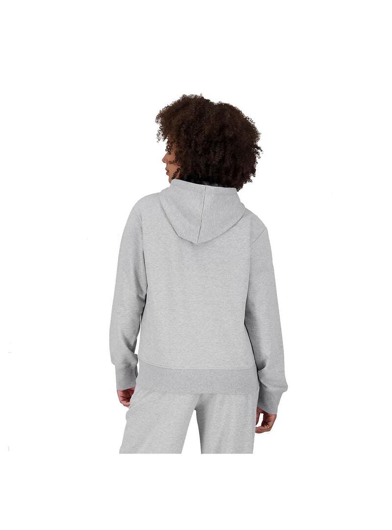 Sudadera Mujer New Balance Ess Gris