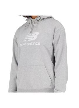 Sudadera Mujer New Balance Ess Gris