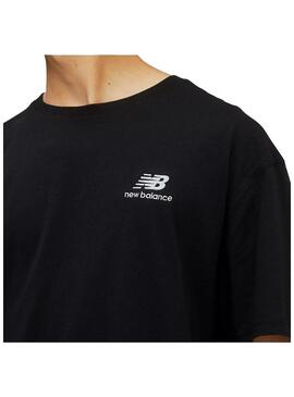 Camiseta Unisex New Balance Unissentials Negra