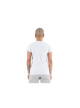 Camiseta  Mujer New Balance Ess Celeste