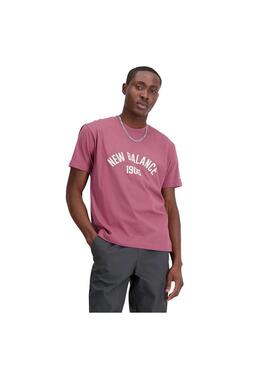 Camiseta Hombre New Balance Ess Granate