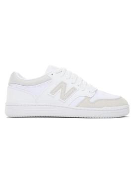 Zapatilla Hombre New Balance 480 Blanca Gris