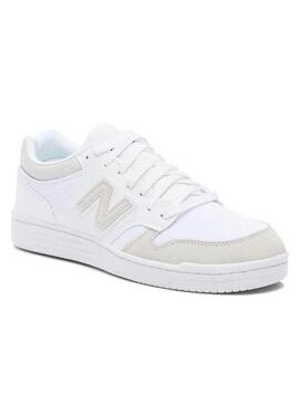 Zapatilla Hombre New Balance 480 Blanca Gris