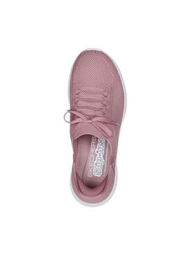 Zapatilla Mujer Skecher Ultra Flex 3.0 Slip Malva