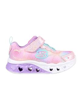 Zapatilla Baby Skechers Flutter Multicolor