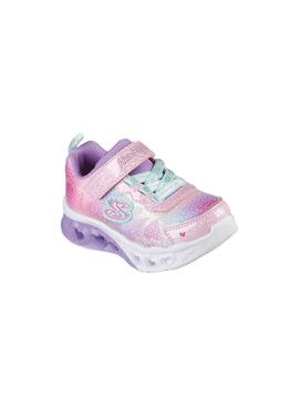 Zapatilla Baby Skechers Flutter Multicolor