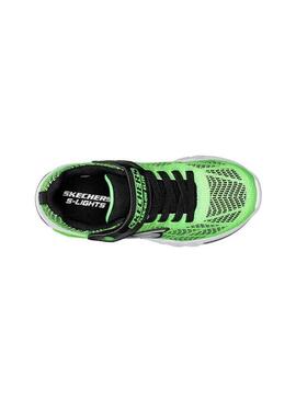 Zapatilla Baby Skechers Flex-Glow Flúor