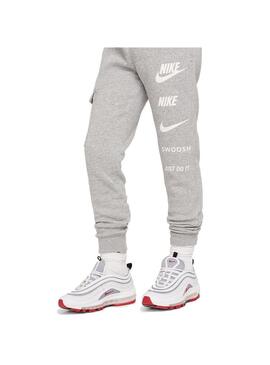Pantalon Niñ@ Nike Nsw Cargo Gris