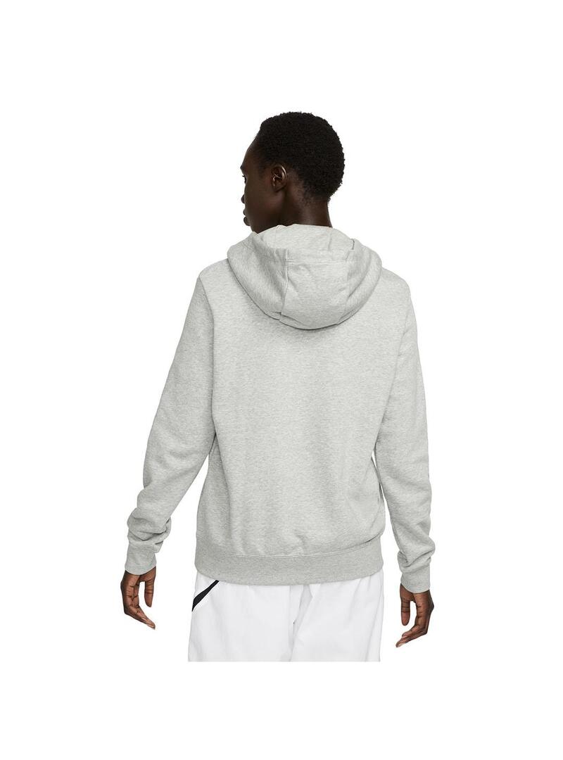 Sudadera Mujer Nike Nsw Club Gris