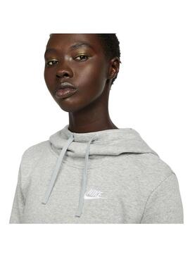 Sudadera Mujer Nike Nsw Club Gris