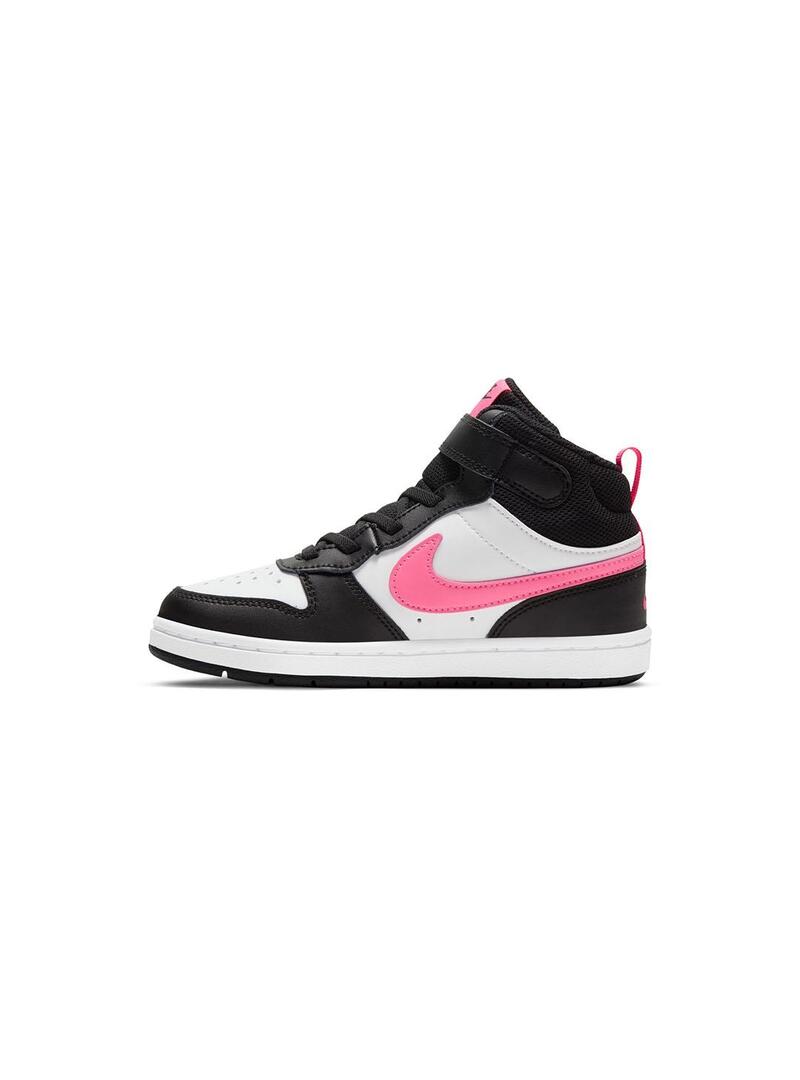 Zapatilla Niñ@ Nike Courth Borough Mid Blanca Ne