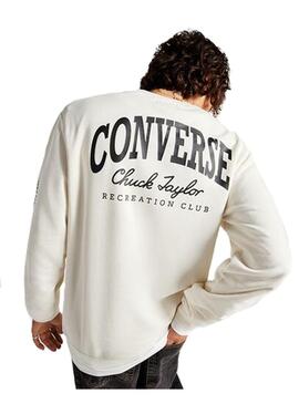 Sudadera Hombre Converse All Atar Old Skool Beige
