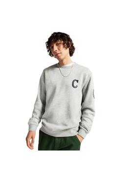 Sudadera Hombre Converse All Star Old Skool Gris