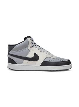 Zapatilla Hombre Nike Court Vision Blanca Gris