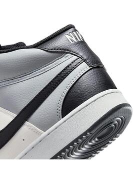 Zapatilla Hombre Nike Court Vision Blanca Gris