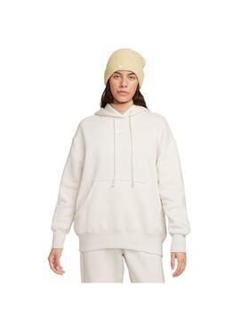 Sudadera Mujer Nike Nsw Phnx Beige