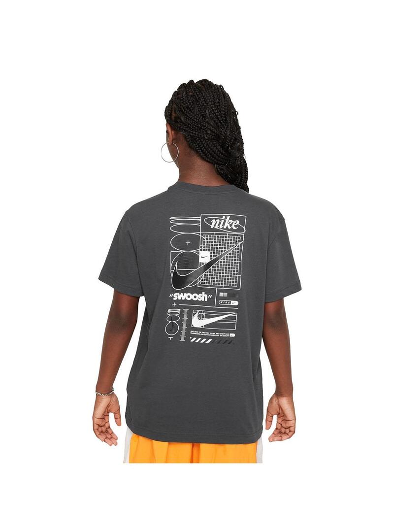 Camiseta Niñ@ Nike Nsw Negra
